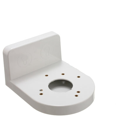 Soporte de pared en ángulo recto de plástico tipo L de 3,5 pulgadas para cámara de seguridad IP tipo domo CCTV