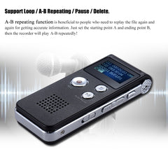 SK-012 8GB Voice Recorder USB Professional Dictaphone  Digital Audio With WAV MP3 Player VAR   Function Record, SK-012 8GB