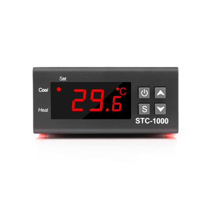 STC-1000 24V Digital Temperature Controller LED Temperature Regulator Thermostat for Incubator Relay 10A Heating and Cooling, 24V