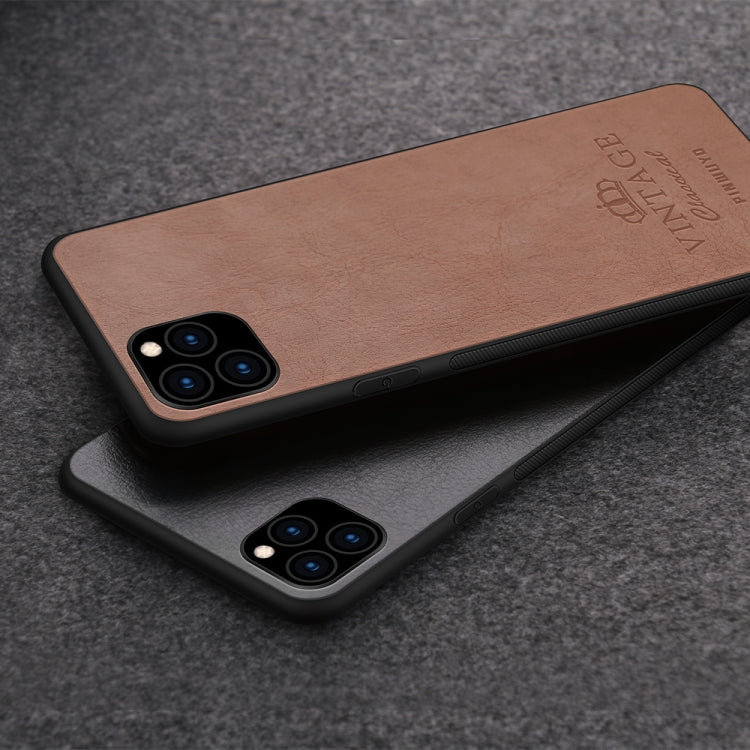 PINWUYO Pin Rui Series Classical Leather, PC + TPU + PU Leather Waterproof And Anti-fall All-inclusive Protective Shell for, iPhone 11 Pro, iPhone 11 Pro Max, iPhone 11