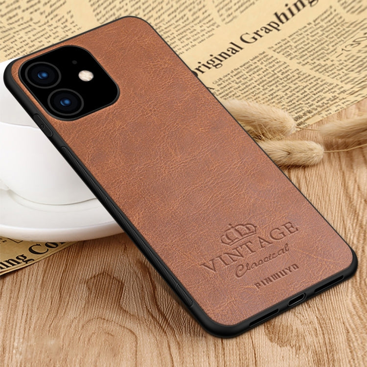 PINWUYO Pin Rui Series Classical Leather, PC + TPU + PU Leather Waterproof And Anti-fall All-inclusive Protective Shell for, iPhone 11 Pro, iPhone 11 Pro Max, iPhone 11