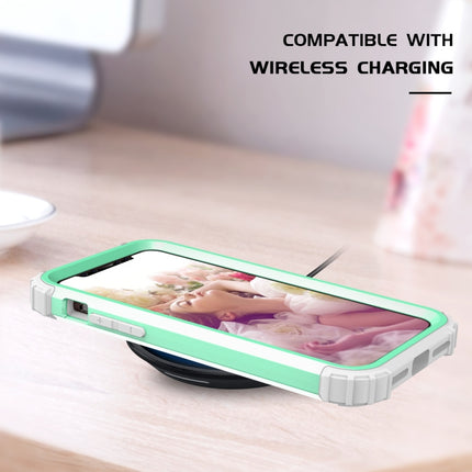 For iPhone 11 Pro Max PC+ Silicone Three-piece Anti-drop Mobile Phone Protection Bback Cover, For iPhone 11 Pro Max