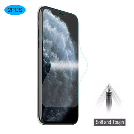 2 PCS ENKAY Hat-Prince 0.1mm 3D Full Screen Protector Explosion-proof Hydrogel Film, For iPhone 11 / iPhone XR, For iPhone 11 Pro / XS / X, For iPhone 11 Pro Max / XS Max