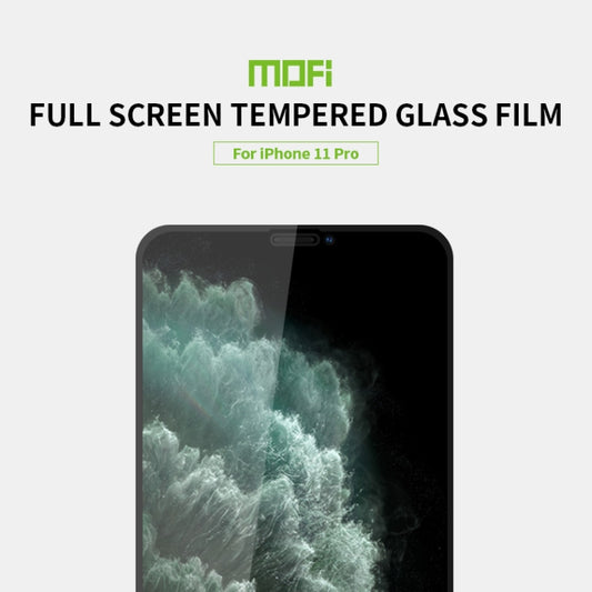 MOFI 9H 2.5D Full Screen Tempered Glass Film, For iPhone 11 Pro, For iPhone 11