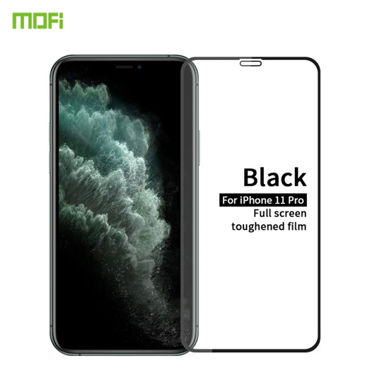 MOFI 9H 2.5D Full Screen Tempered Glass Film, For iPhone 11 Pro, For iPhone 11