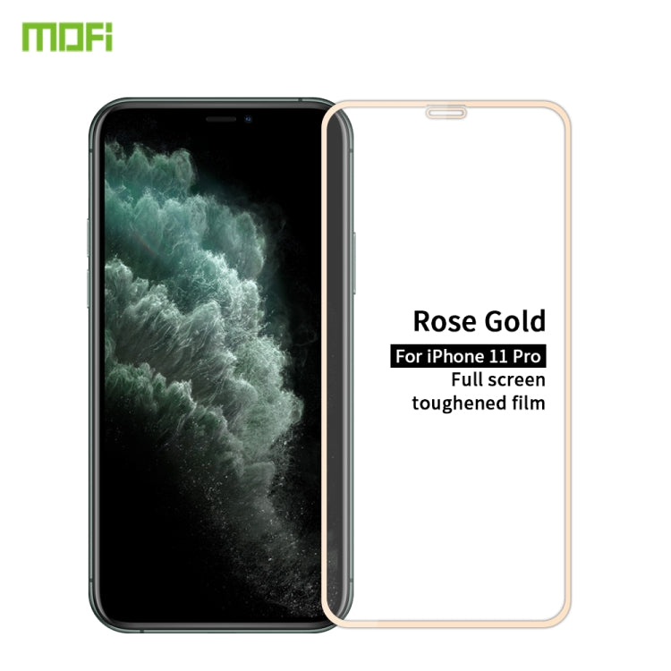 MOFI 9H 2.5D Full Screen Tempered Glass Film, For iPhone 11 Pro, For iPhone 11