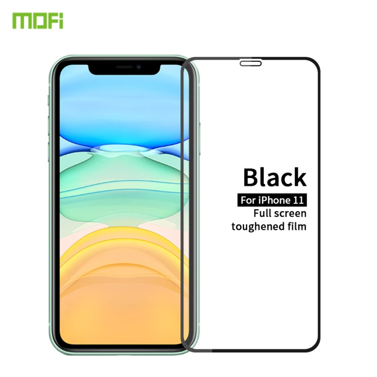 MOFI 9H 2.5D Full Screen Tempered Glass Film, For iPhone 11 Pro, For iPhone 11