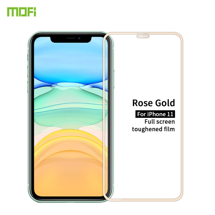 MOFI 9H 2.5D Full Screen Tempered Glass Film, For iPhone 11 Pro, For iPhone 11
