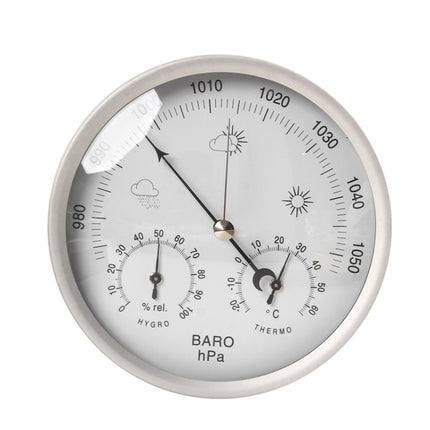 THB9392  Wall Mounted Digital Thermometer Hygrometer Household High Accuracy Pressure Gauge Air Weather Instrument Barometer
