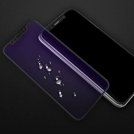 mocolo 0.33mm 9H 2.5D Full Glue Anti Blue-ray Tempered Glass Film, For iPhone 11 / XR, For iPhone 11 Pro / XS / X, For iPhone 11 Pro Max / XS Max