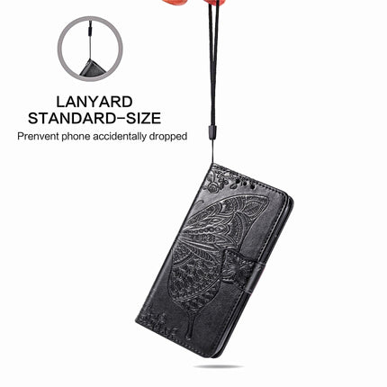 For Xiaomi Redmi Note 8  Butterfly Love Flower Embossed Horizontal Flip Leather Case with Bracket / Card Slot / Wallet / Lanyard, For Redmi Note 8