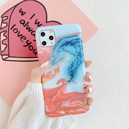For iPhone 11 Pro Max   TPU Smooth Marbled IMD Mobile Phone Case, For iPhone 11 Pro Max