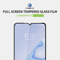 PINWUYO 9H 2.5D Full Screen Tempered Glass Film, For Xiaomi Mi 9 Pro, For Sony Xperia 5 / J9210, For Huawei Mate 30