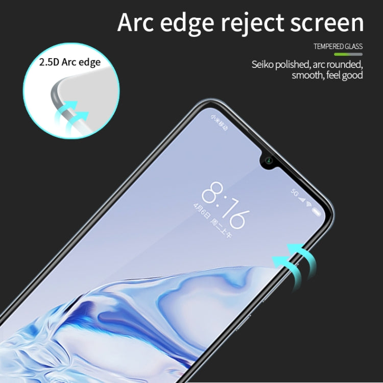 PINWUYO 9H 2.5D Full Screen Tempered Glass Film, For Xiaomi Mi 9 Pro, For Sony Xperia 5 / J9210, For Huawei Mate 30
