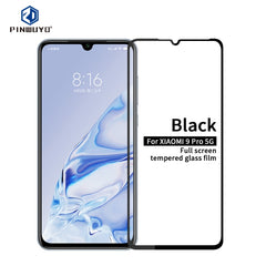 PINWUYO 9H 2.5D Full Screen Tempered Glass Film, For Xiaomi Mi 9 Pro, For Sony Xperia 5 / J9210, For Huawei Mate 30