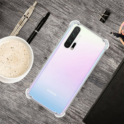 For Huawei Honor 20 Pro Four-Corner Anti-Drop Ultra-Thin Transparent TPU Phone Case, For Huawei Honor 20 Pro
