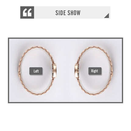 Skmei 1410 Lady Quartz Watch European and American Fashion Watch Business Leisure Steel Belt Lady Watch