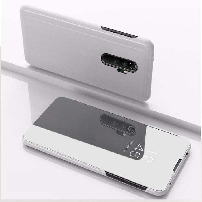For Xiaomi Redmi Note 8 Pro Plating Mirror Horizontal Flip Leather with Bracket Holster, For Redmi Note 8 Pro
