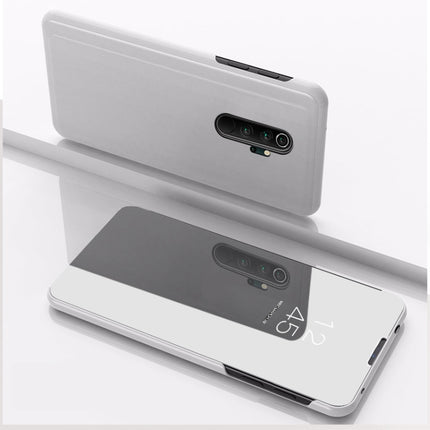 For Xiaomi Redmi Note 8 Pro Plating Mirror Horizontal Flip Leather with Bracket Holster, For Redmi Note 8 Pro