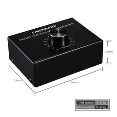 B015 Front Stereo Signal Amplifier Booster Headphones Speaker Amplifier Headset Dual-Audio Source, B015