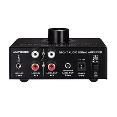 B015 Front Stereo Signal Amplifier Booster Headphones Speaker Amplifier Headset Dual-Audio Source, B015