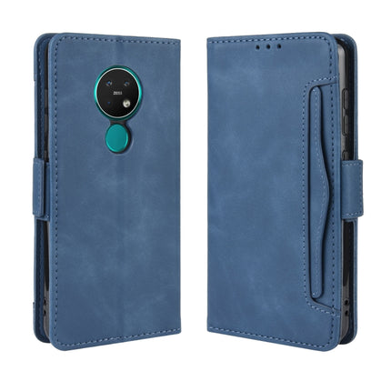 For Nokia 7.2 / 6.2 Wallet Style Skin Feel Calf Pattern Leather Case ，with Separate Card Slot, For Nokia 7.2 / 6.2