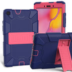 For Galaxy Tab A8.0 2019 / Dark Blue+Hot Pink