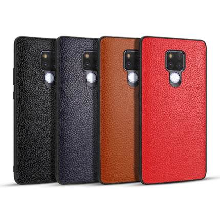 For Huawei Mate 20 / Mate 20X Lychee Grain Cortex Anti-falling TPU Mobile Phone Shell Protective Case, For Huawei Mate 20X