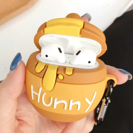 For Apple AirPods 1/2 Generation Universal Honeypot Bluetooth Headphone Protective Case