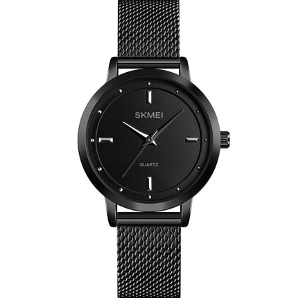 SKMEI 1528 Simple Fashion Lady Watch Casual Netting Scale