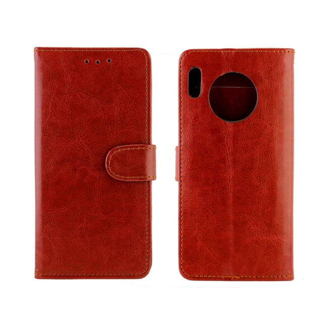 Crazy Horse Texture Horizontal Flip Leather Case with Holder & Card Slots & Wallet & Photo Frame, For Huawei Mate 30