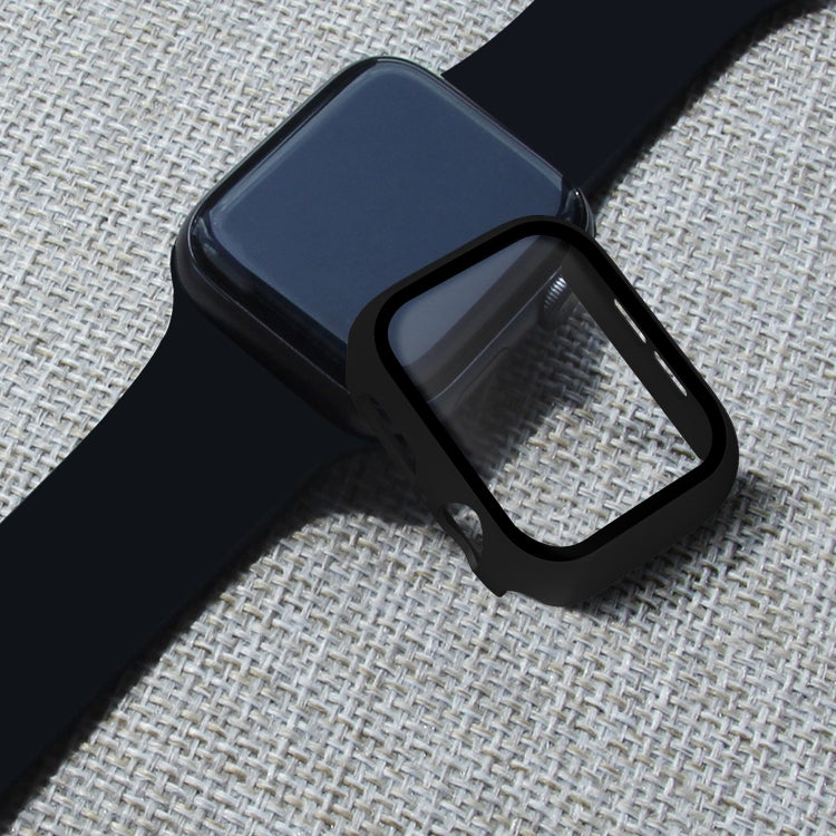 ENKAY Hat-prince Full Coverage PC Case + Tempered Glass Protector for Apple Watch Series 5 / 4 40mm