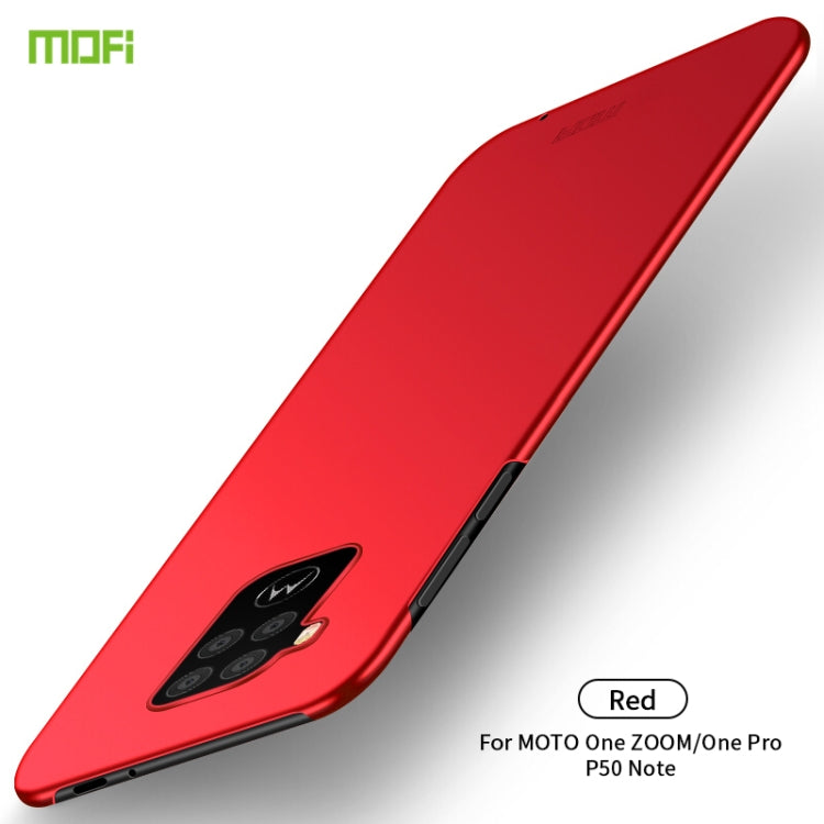 MOFI Frosted PC Ultra-thin Hard Case, For MOTO P50 Note / One ZOOM, For MOTO E6 Plus