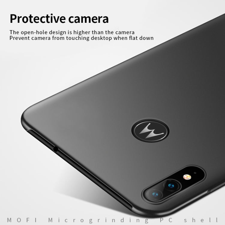 MOFI Frosted PC Ultra-thin Hard Case, For MOTO P50 Note / One ZOOM, For MOTO E6 Plus