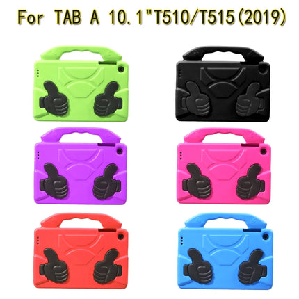 For Galaxy Tab A 10.1 (2019) Thumb Support EVA Flat Anti Falling Protective Shell, For Galaxy Tab A 10.1 (2019)