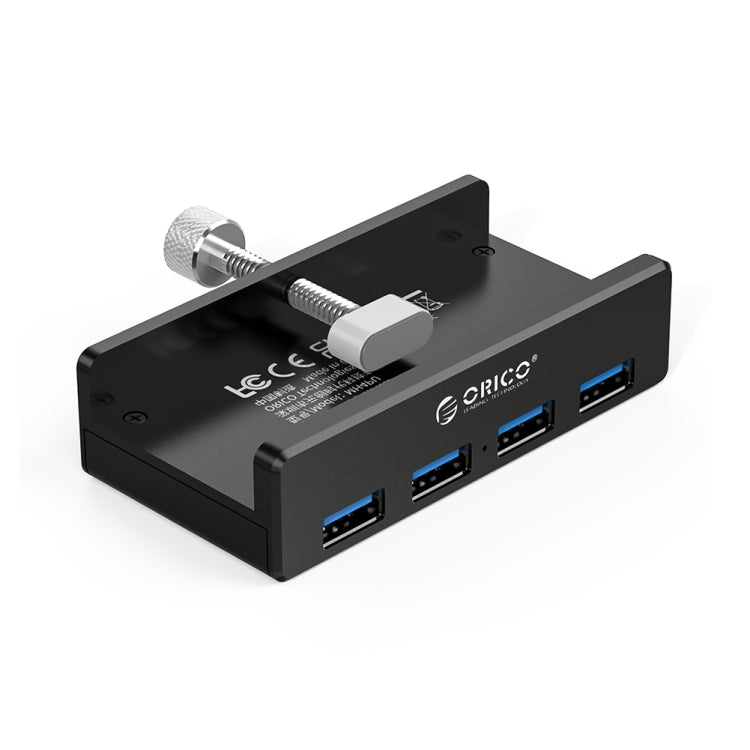 ORICO  MH4PU-P Aluminum Alloy 4 Port USB3.0 Clip-type HUB, MH4PU-P(Black), MH4PU-P(Silver)