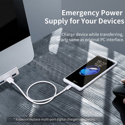 Concentrador de tipo clip USB 3.0 de 4 puertos de aleación de aluminio ORICO MH4PU-P, MH4PU-P (negro), MH4PU-P (plateado)