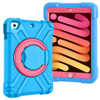 For iPad MINI1/2/3 / Blue+Rose Red