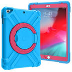 For iPad Air/Air2/Pro9.7 / Blue+Rose Red