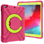 For iPad Air/Air2/Pro9.7 / Rose Red+Grass Green