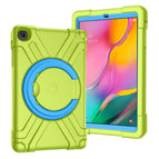 For Galaxy Tab A 10.1 (2019) / Grass Green+Blue