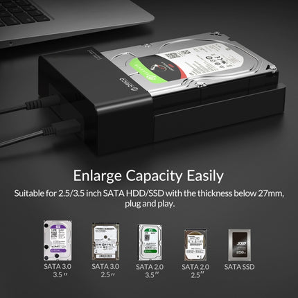 ORICO 6518C3-G2 2.5 / 3.5 inch Type-C Hard Drive Dock