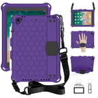 For iPad Air/Air2/Pro9.7 / Purple+Black