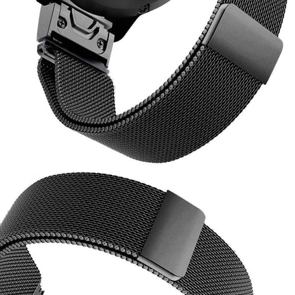 For Garmin Fenix 5 Milan Metal Stainless Steel Metal Watchband, 20MM, 22MM, 26MM