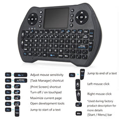 MT10 Fly Air Mouse 2.4GHz Mini teclado inalámbrico Teclado multifunción Fly Air Mouse