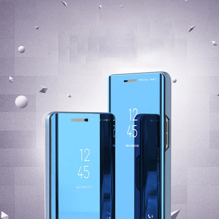 For Galaxy A51 Plated Mirror Horizontal Flip Leather Cover with Stand Mobile Phone Holster, For Samsung Galaxy A51, For Galaxy A51
