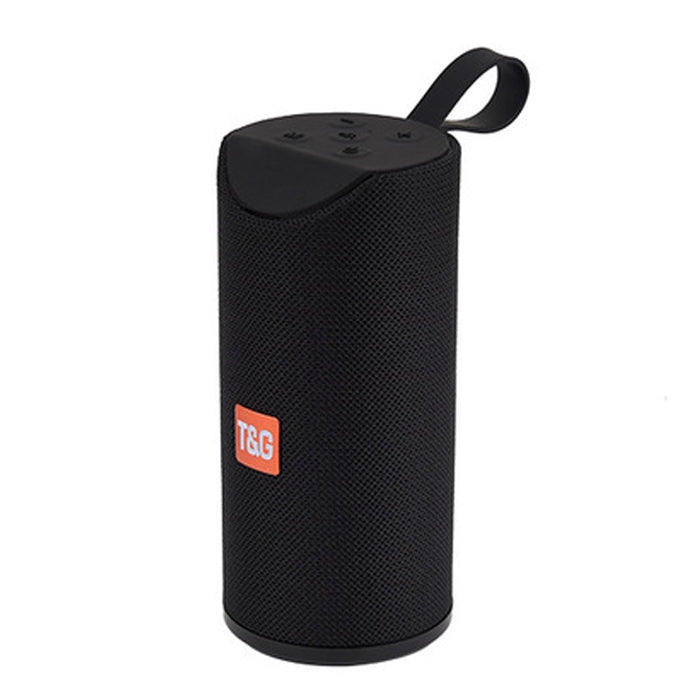 TG113 Tragbare Bluetooth-Lautsprecher Wasserdichter Stereo-Außenlautsprecher MP3-Bass-Soundbox mit FM-Radio