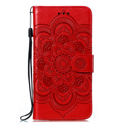 For Huawei Honor Play 3 Mandala Embossing Pattern Horizontal Flip Leather Case with Holder & Card Slots & Wallet & Photo Frame & Lanyard