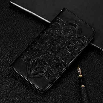 For Huawei Honor Play 3 Mandala Embossing Pattern Horizontal Flip Leather Case with Holder & Card Slots & Wallet & Photo Frame & Lanyard
