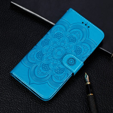 For Huawei Honor Play 3 Mandala Embossing Pattern Horizontal Flip Leather Case with Holder & Card Slots & Wallet & Photo Frame & Lanyard